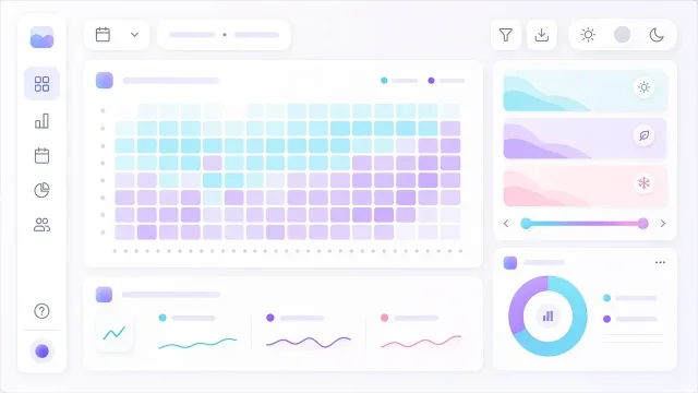Kihasználtsági naptár és szezonális árdashboard