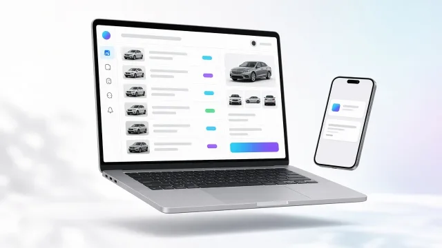 Beérkezett beszámítási ajánlatkérések irányítópultja fotókkal és állapotjelzőkkel